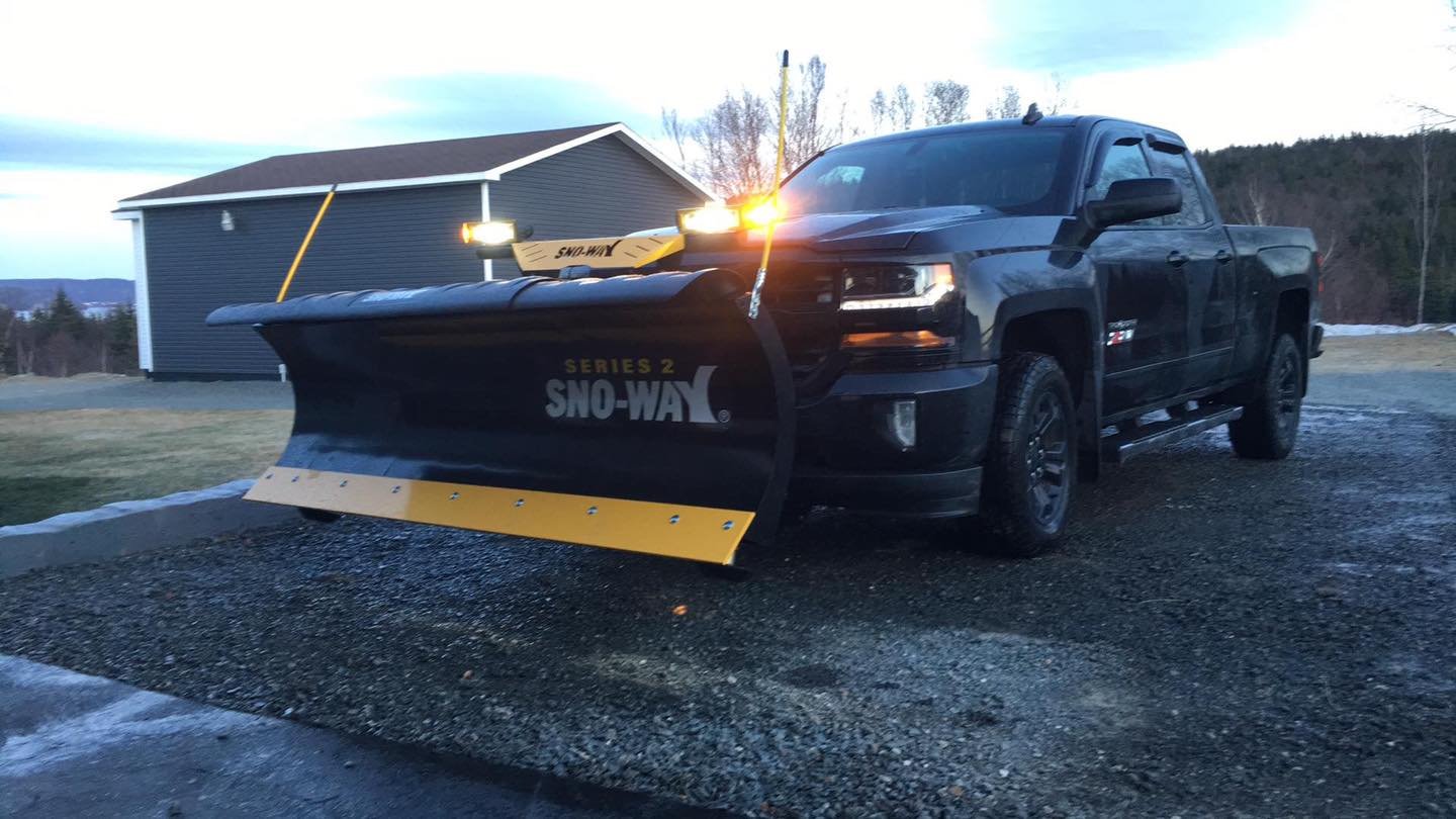 Sno-Way's V-Plow